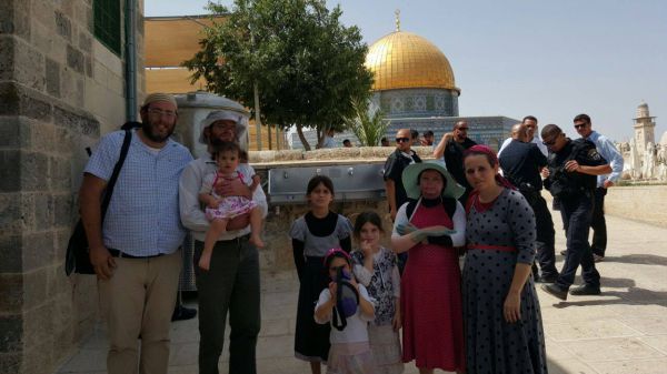 שעשה לה נס: איילה שפירא עלתה להר הבית