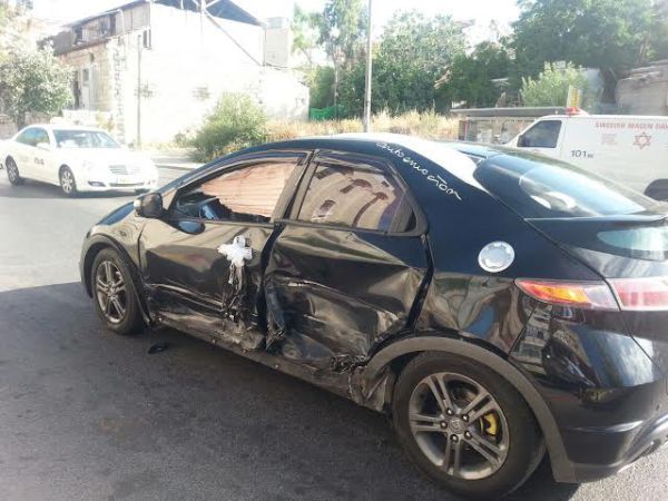 שיירת הרכבים של החתן והכלה ביצעה תאונת דרכים