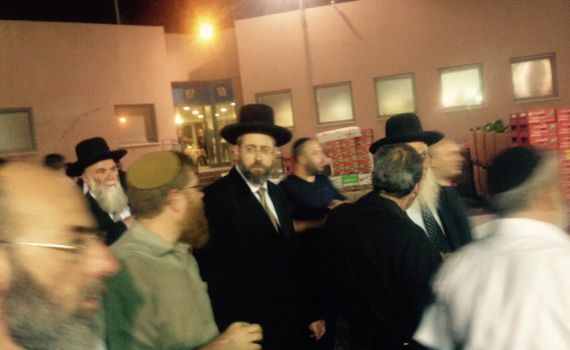 תיעוד; ביקורת פתע של הרב הראשי לישראל