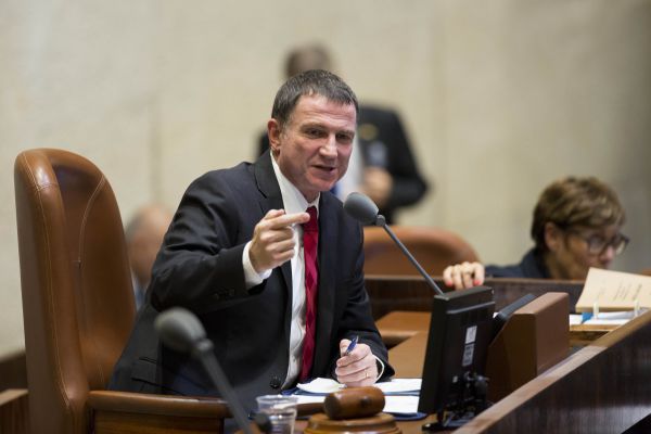 אדלשטיין נלחם בהברזות השרים מהמליאה