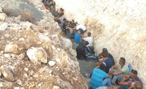 פצצה מתקתקת: לוחמי מג"ב לכדו 120 שב"חים