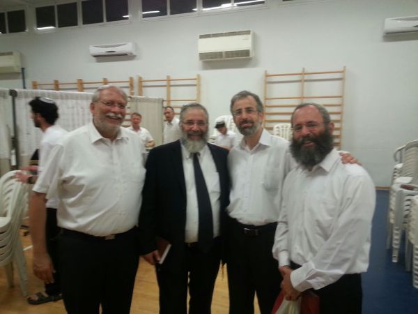 אלפים השתתפו ב'שבת של תורה' של הרב קצין