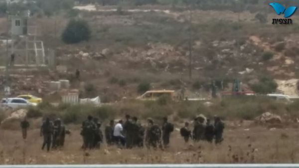 ברחן פלסטיני נורה בסמוך לצומת תפוח