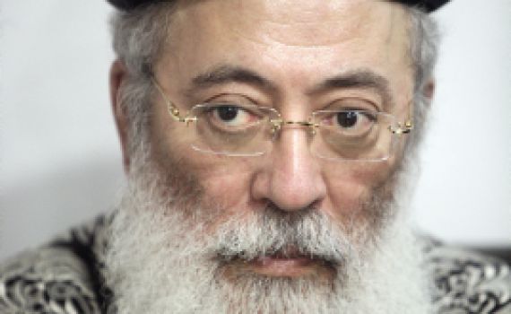 "הרב עובדיה אמר לא למחות בצורה חזקה"