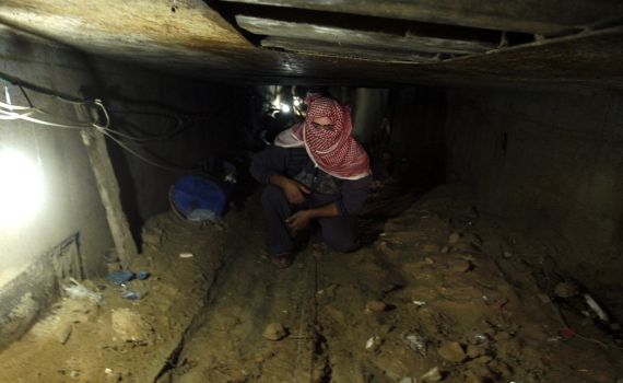 השב"כ עצר חופר מנהרות טרור של החמאס