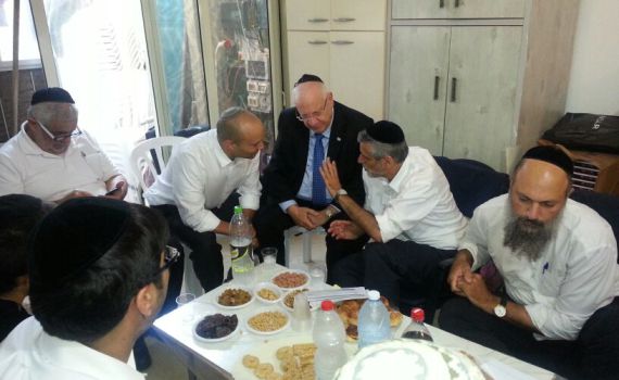 גלרייה: בכירי המדינה מנחמים את אלי ישי