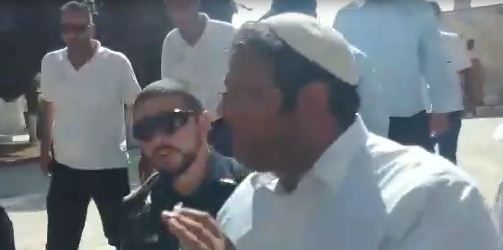 בן גביר אמר "עם ישראל חי" ונעצר; צפו