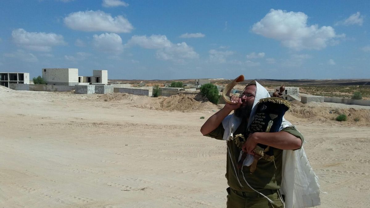 שופר וירי; חיילים חרדים תרגלו לוחמה בשטח בנוי