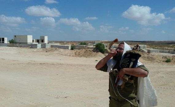 שופר וירי; חיילים חרדים תרגלו לוחמה בשטח בנוי