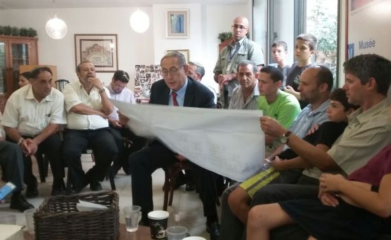 גלריה: ניחום האבלים בבית משפחת בנט