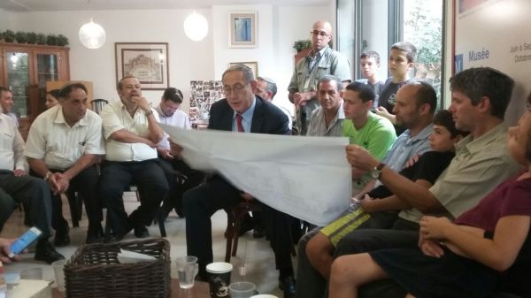 גלריה: ניחום האבלים בבית משפחת בנט