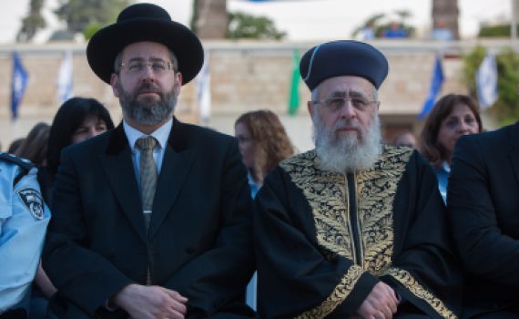 "הרב לאו אמר לי שפרסום מכתב הרבנים לא ראוי"