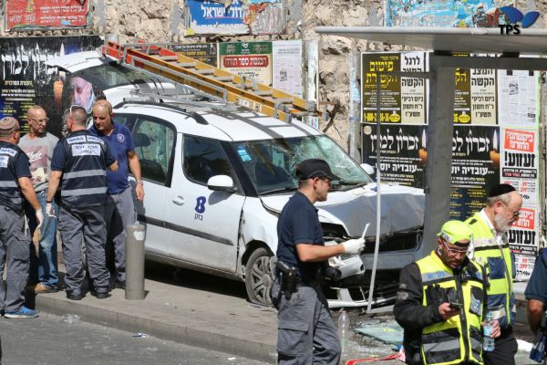 "דריסה, ברחתי"; האזינו לדיווח על פיגוע הדריסה