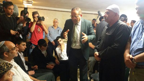 משפחת השוטר הדרוזי ניחמו את משפחת רוטמן