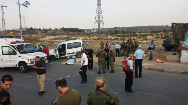 פיגוע דריסה בצומת הגוש: המחבל נוטרל