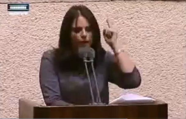 צפו; שקד מתפוצצת על חברי הכנסת הערביים