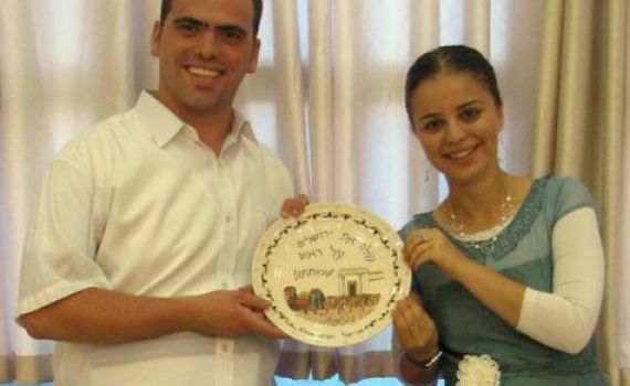 "היא יודעת שהם יסתכלו מלמעלה וישמחו בשמחתה"