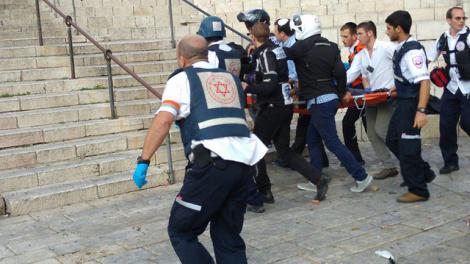 פיגוע דקירה במקום בו נרצחו אהרן בנט ונחמיה לביא הי"ד