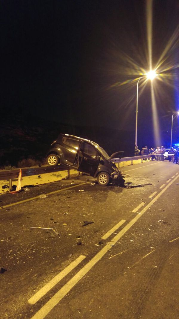 פיגוע תאונה ליד פסגות; בנס נמנע פיגוע גדול יותר