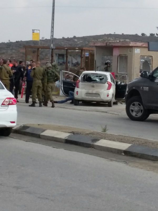 פיגוע דריסה בצומת תפוח: שני פצועים קשה