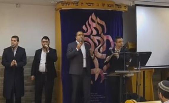 מרגש: שוואקי שר את "קדושה" של הרב נריה