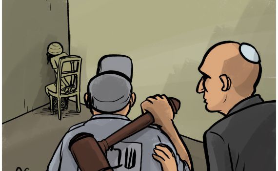 קריקטורה: נפתלי בנט מגבה את השב"כ