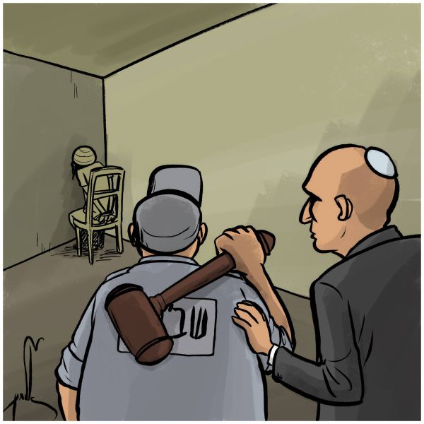 קריקטורה: נפתלי בנט מגבה את השב"כ