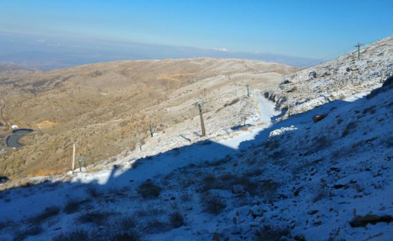 שכבת שלג ראשונה כיסתה את החרמון; תיעוד