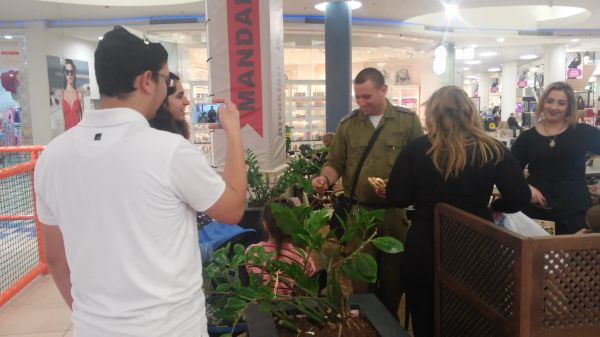 נוער הבית היהודי יצא להגיד תודה לחיילים