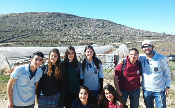 בעיכוב של שבוע: חניכי בני עקיבא יצאו לנטיעות