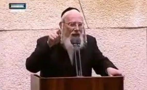 "אריה דרעי זכאי" גרסת ח"כ ישראל אייכלר; צפו