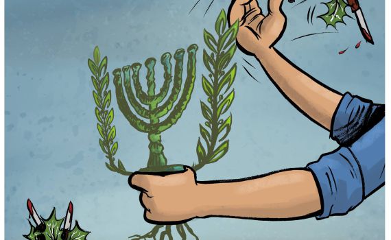 קריקטורה: עת לטעת ועת לעקור נטוע