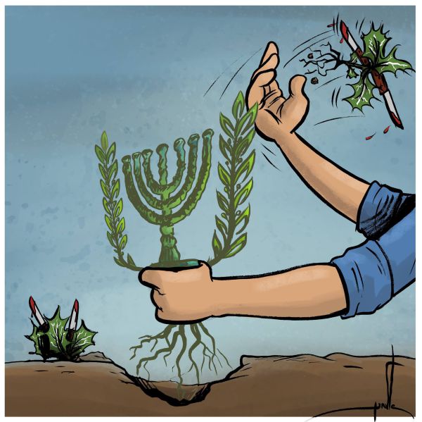 קריקטורה: עת לטעת ועת לעקור נטוע