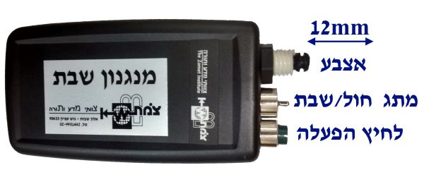 חדש ממכון צומת: אצבע להדלקת מכשירים בשבת