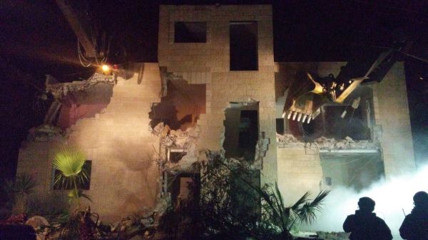 לוחמינו הרסו את בית רוצחם של הרב לביא ובנט