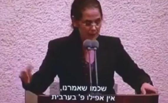 "אין לכם פ'": ברקו לעגה לערבים ועוררה סערה