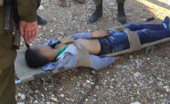 מחבל ערבי הגיח מהשיחים וניסה לדקור חיילים