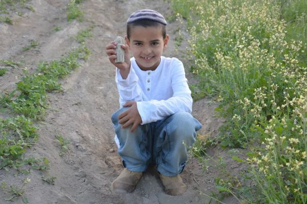 ילד בן 7 חשף הסטוריה בת 3,400 שנה