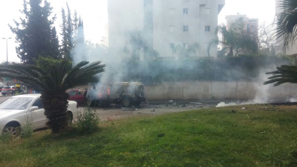 פיגוע פלילי בתל אביב: הגי'פ התפוצץ הנהג נרצח