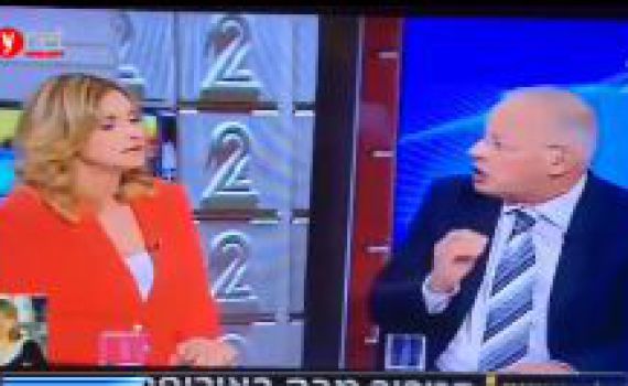 בשידור חי: אהוד יערי השתיק את דנה ויס; צפו