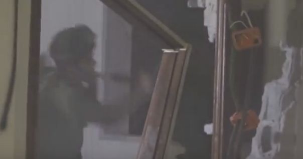 צפו: כוח צה"ל הרס הלילה את בית המחבל