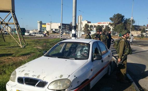 פיגוע במקום שבו נרצחו אליאב גלמן והדר בוכריס הי"ד