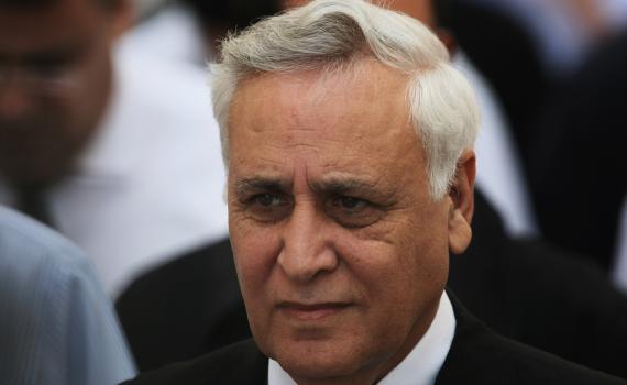 הנשיא לשעבר משה קצב בדרך לשחרור מהכלא