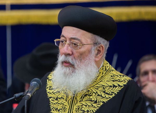 הרב עמאר: לתת כותל לרפורמים – כמו להרוס אותו