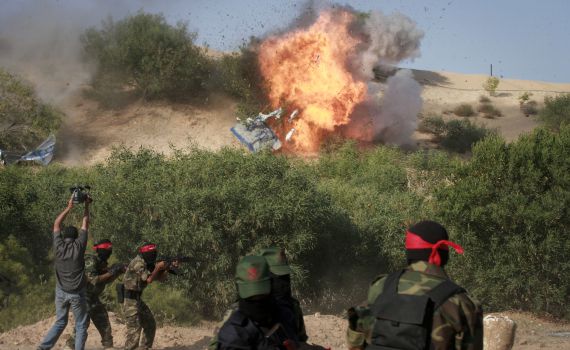 בתגובה לירי על הדרום: צה"ל תקף בצפון הרצועה