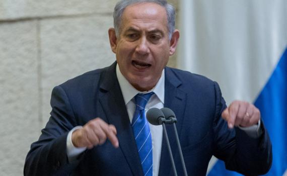 צפו: מה אומרות הידיים של נתניהו כשהוא נואם?