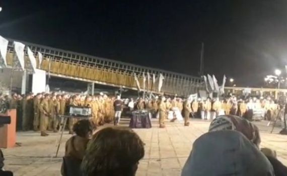 בזכות החרדים: כך נראה טקס ההשבעה בכותל