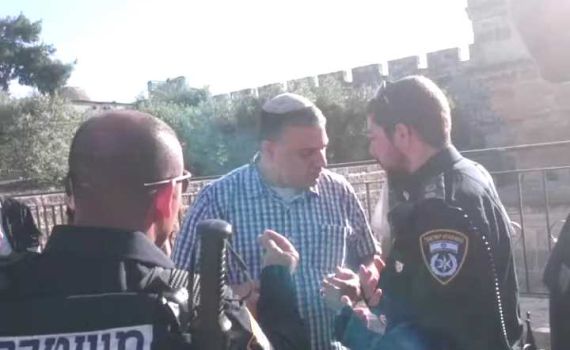 מביש: יהודי נעצר בהר הבית כי אמר 'דבר תורה'