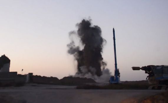 צפו: כך פוצצה מנהרת הטרור בגבול עזה