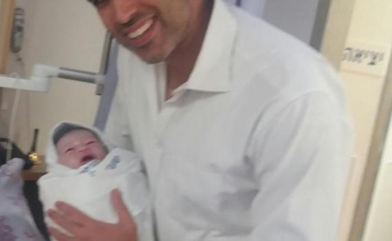 מזל טוב: ליוני שטבון ורעייתו נולד בן